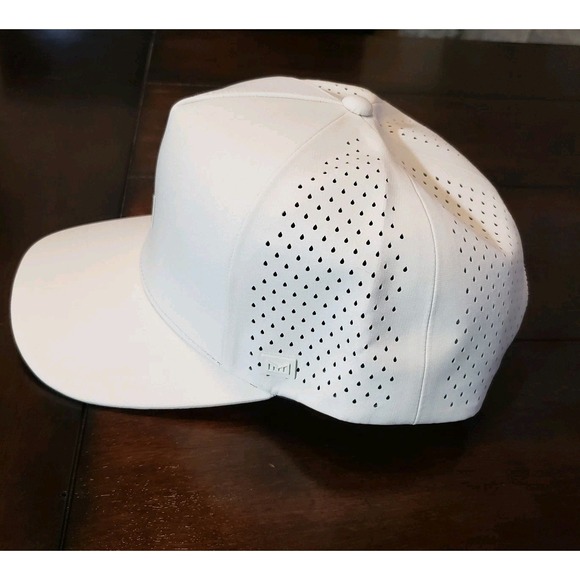 MELIN ODYSEA HYDROLITE Hat Bone Classic Size New With Tags Snapback Vented beige - Picture 6 of 10
